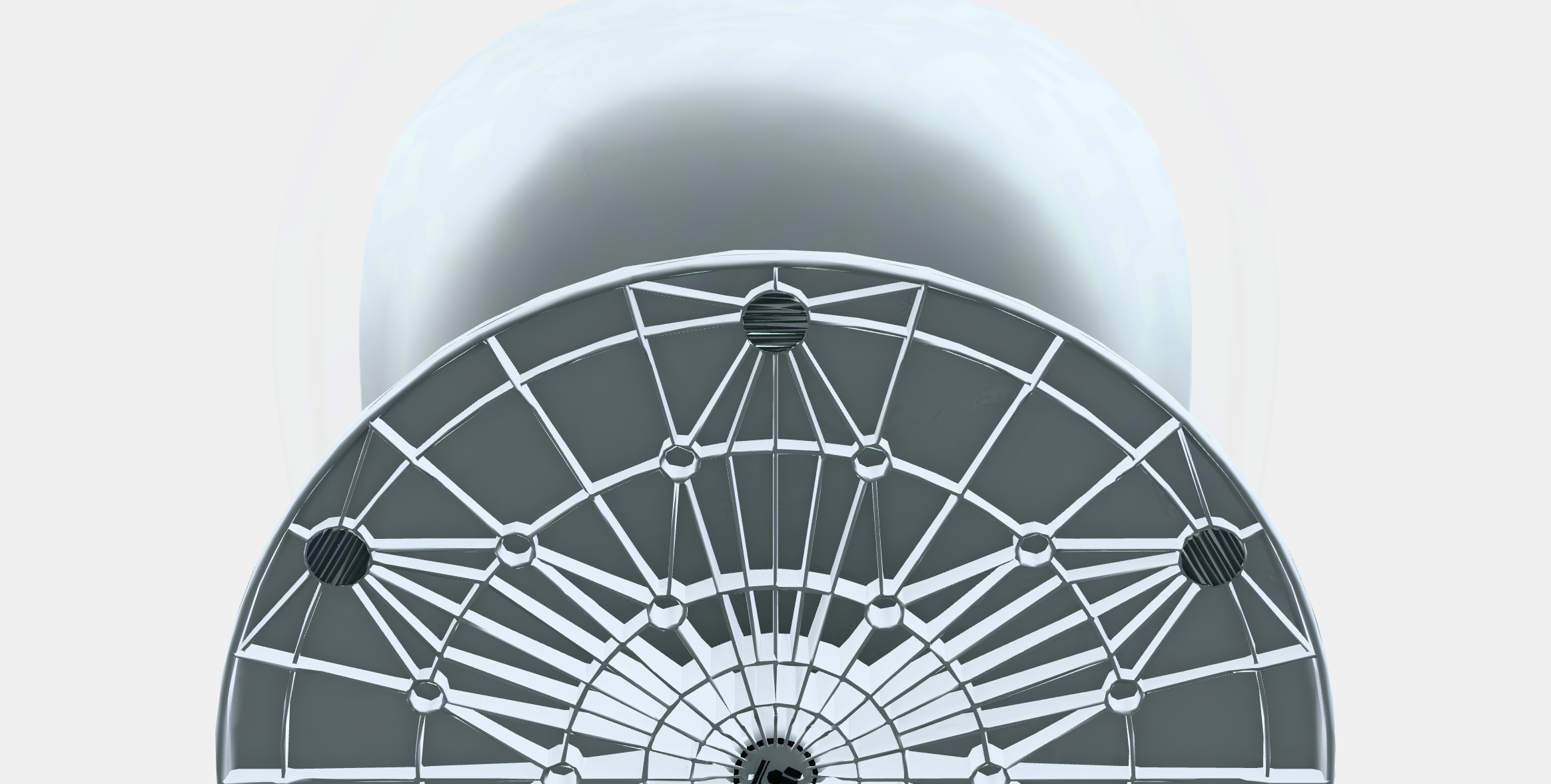 BALTSAR Swivel chair Low-poly 3D model_11