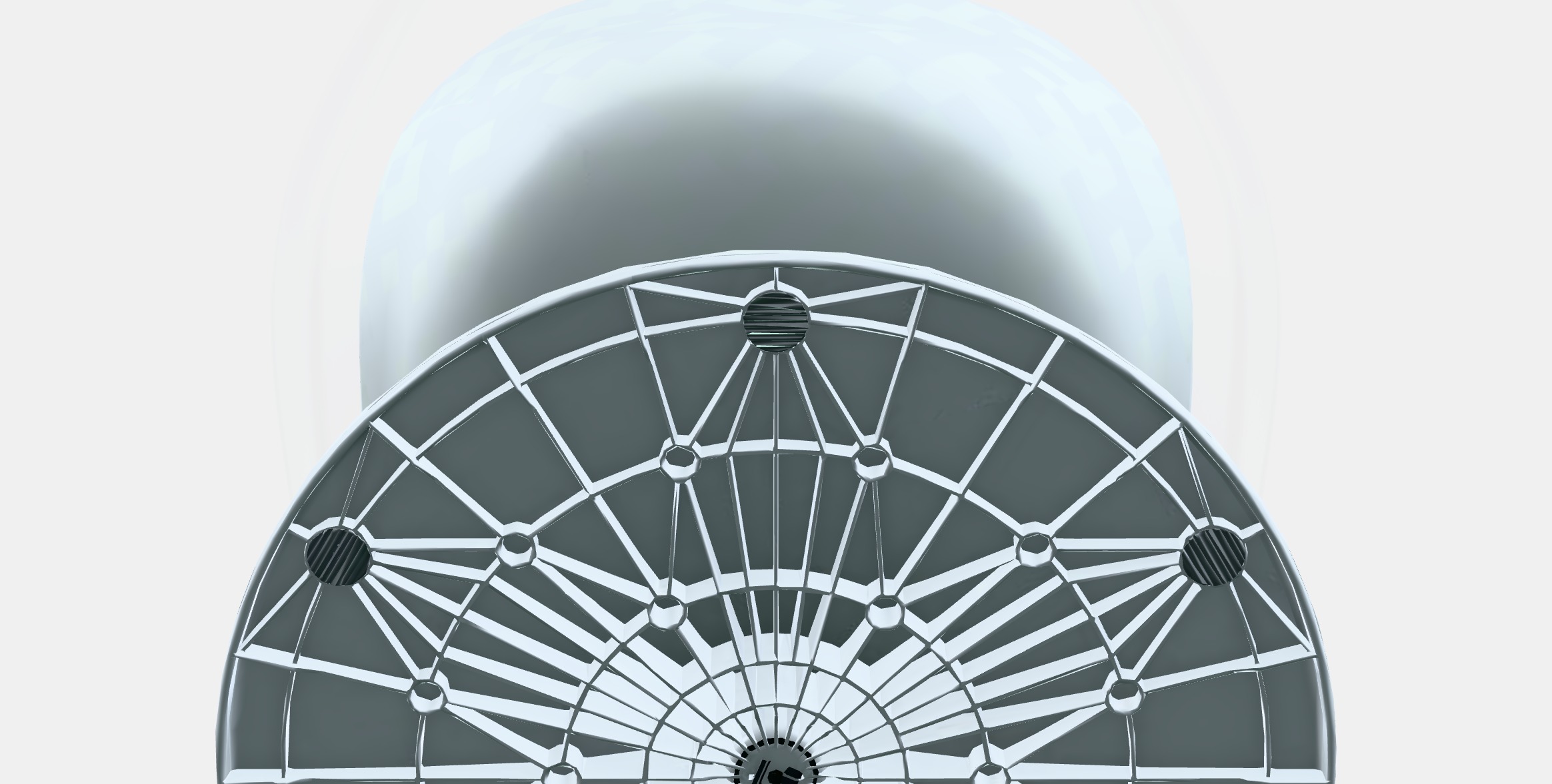 BALTSAR Swivel chair Low-poly 3D model_8