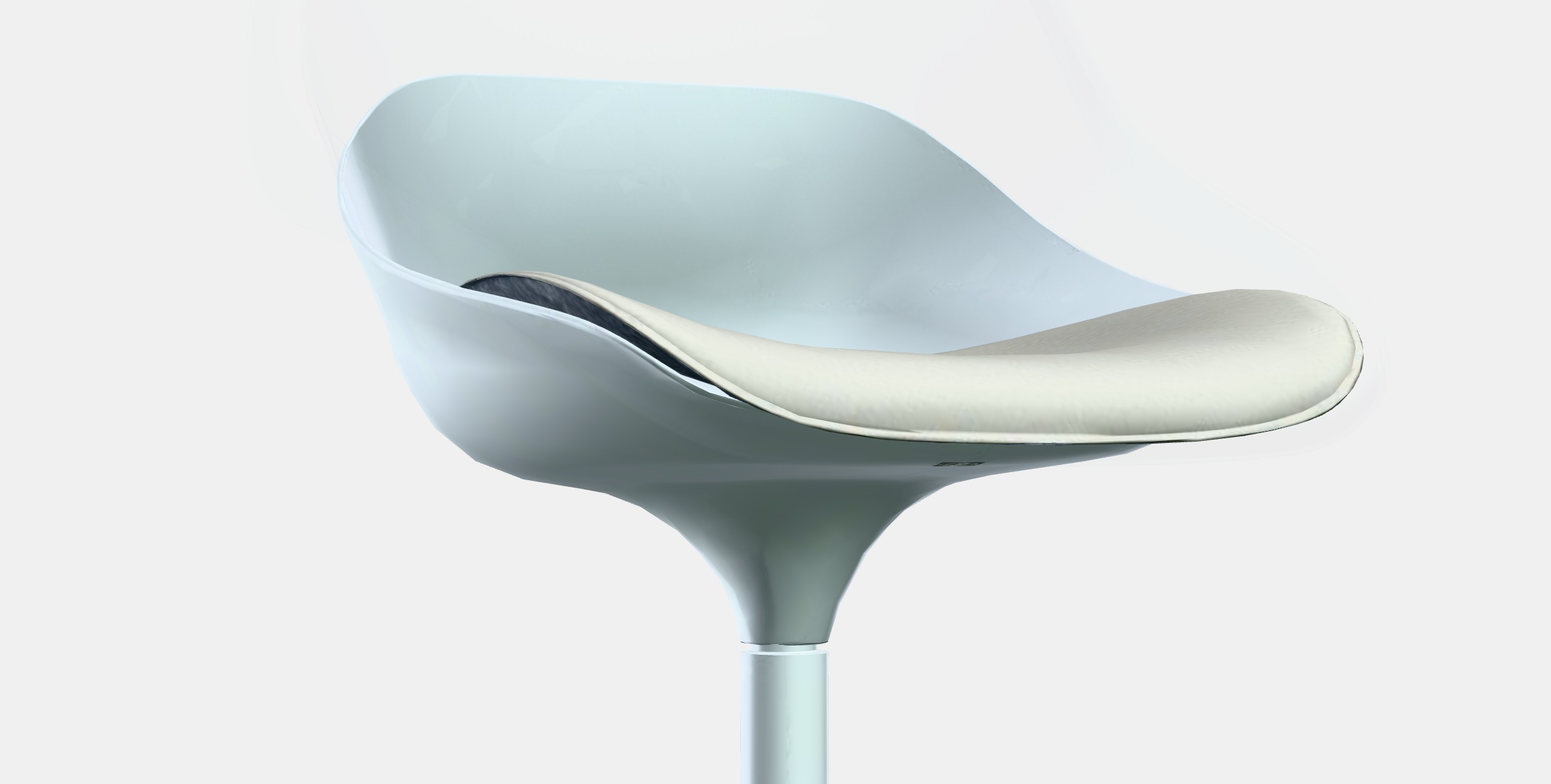 BALTSAR Swivel chair Low-poly 3D model_7