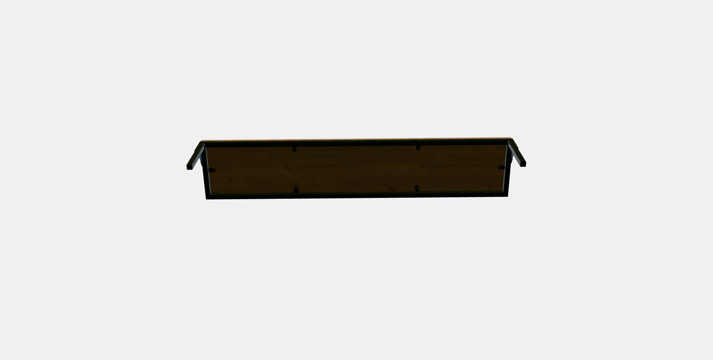FJALLBO Wall shelf 1 Low-poly 3D model_6