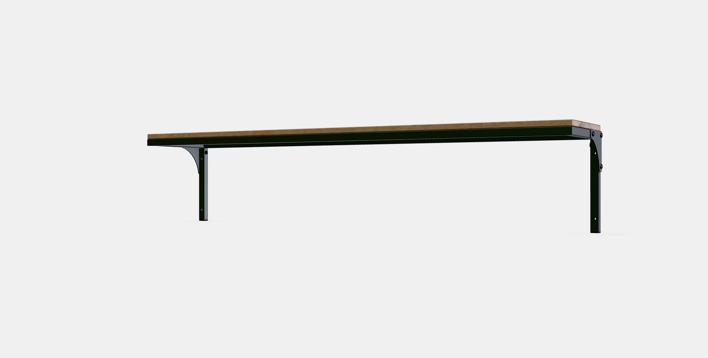 FJALLBO Wall shelf 1 Low-poly 3D model_13