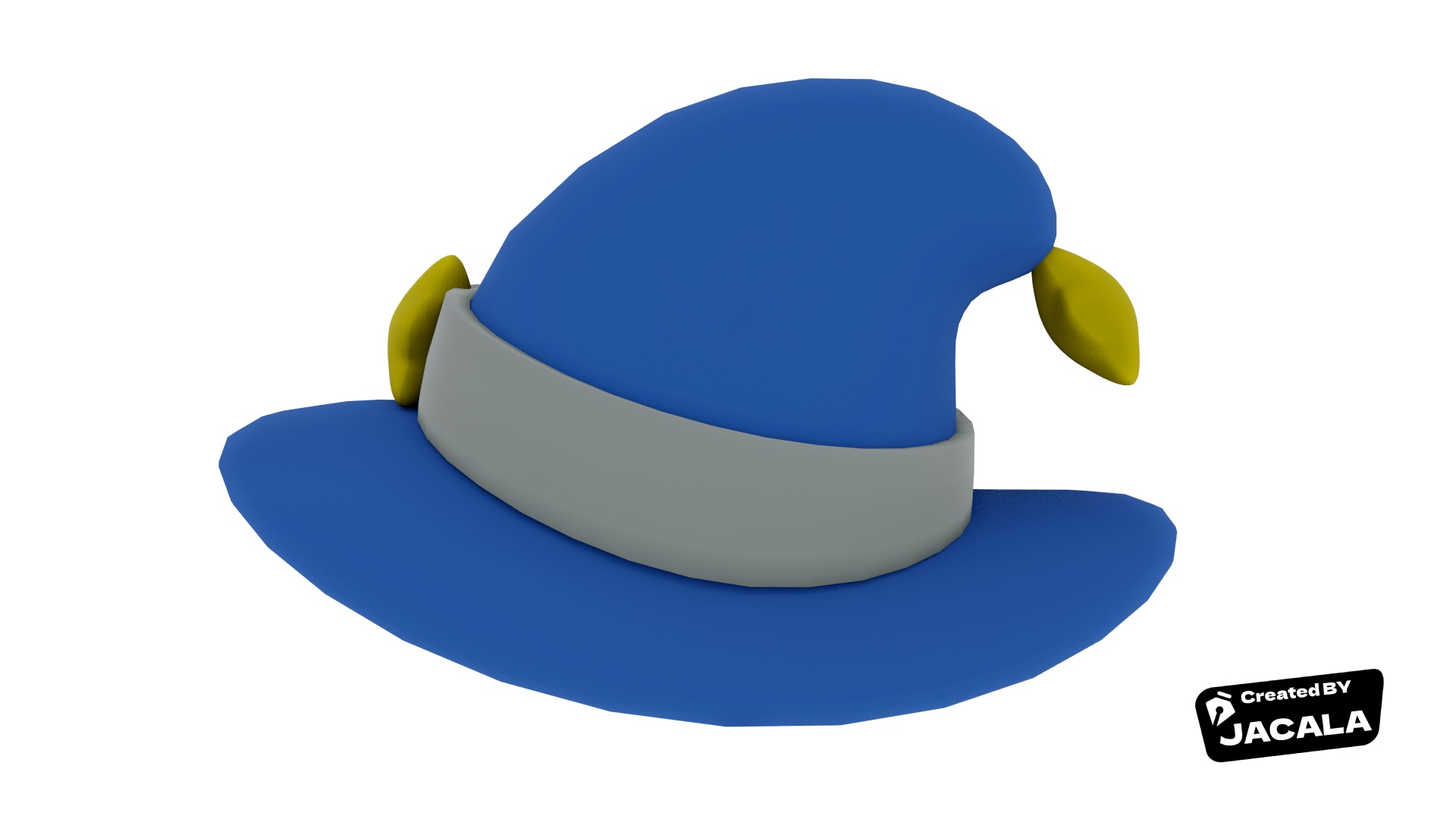 Magician Hat 3D model_1