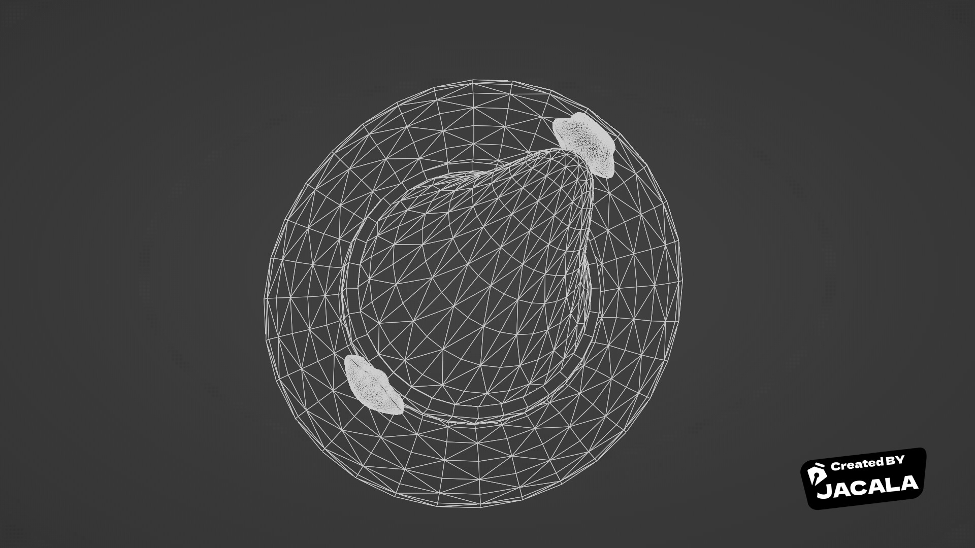 Magician Hat 3D model_5