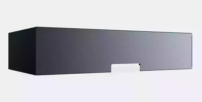 ELLOVEN Monitor stand with drawer 1