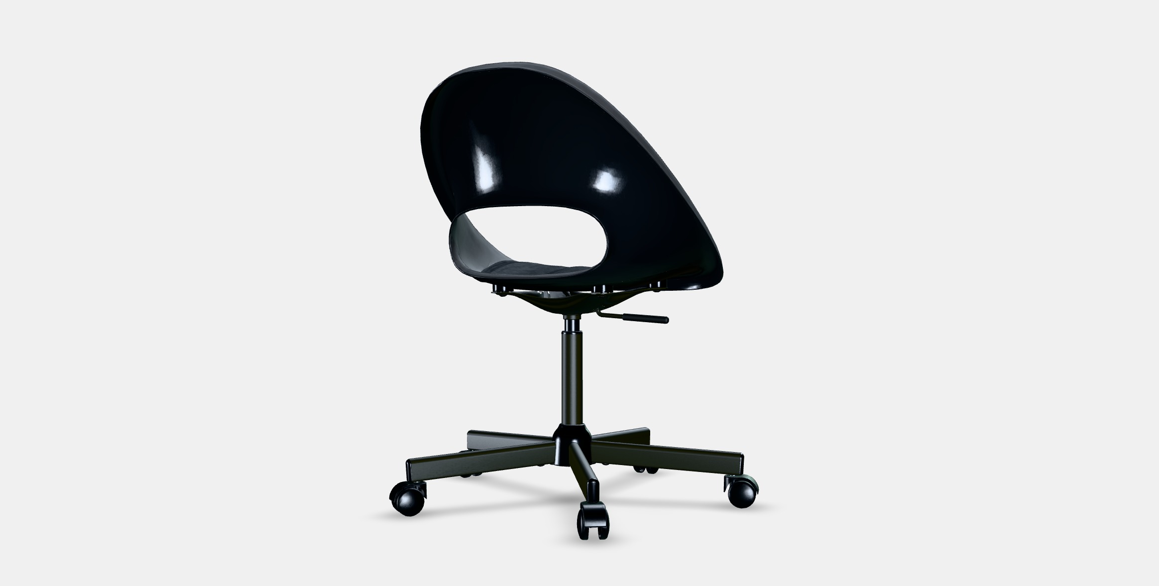 ELDBERGET - MALSKAR Swivel chair  pad Low-poly 3D model_5