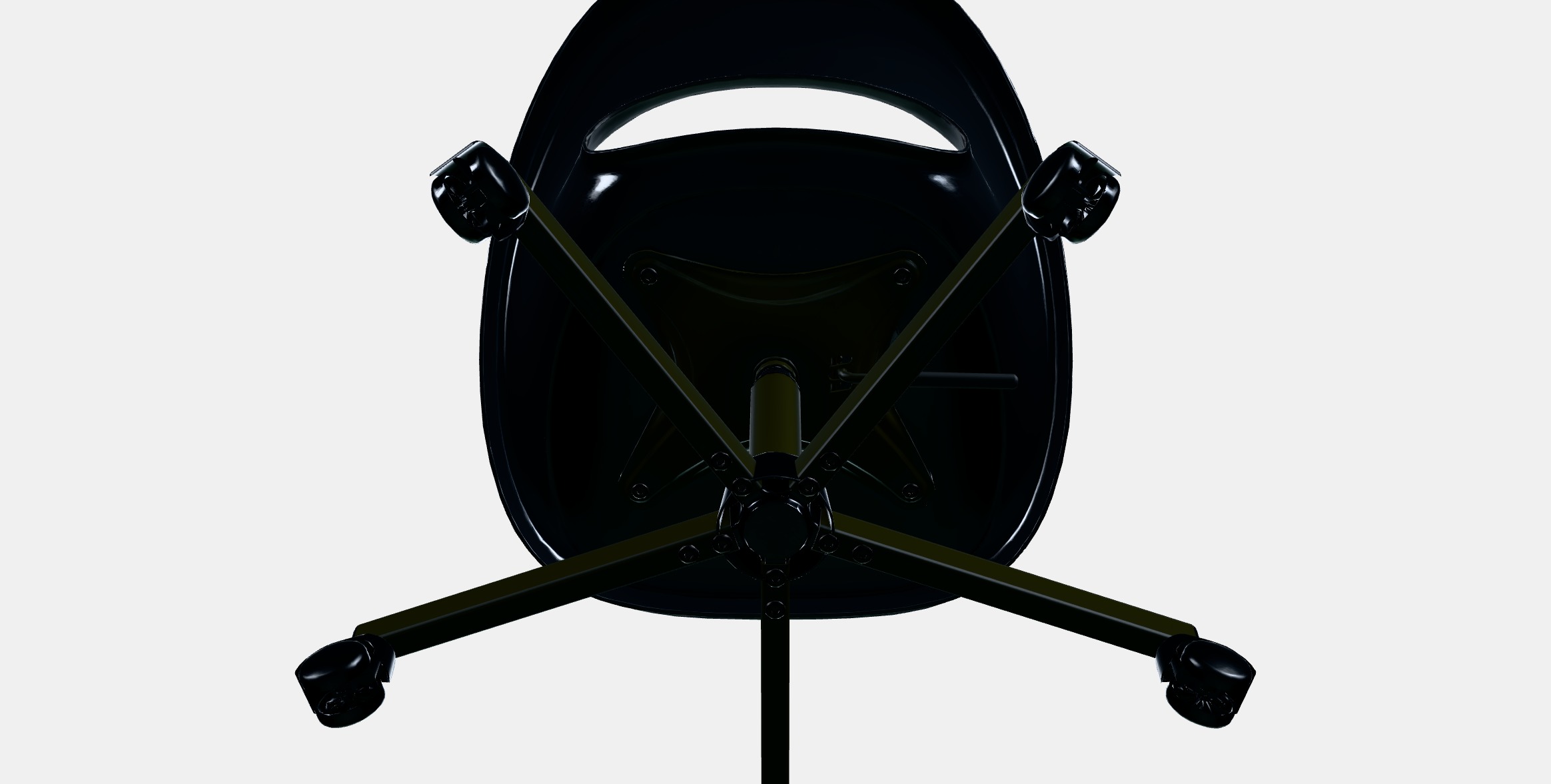 ELDBERGET - MALSKAR Swivel chair  pad Low-poly 3D model_8