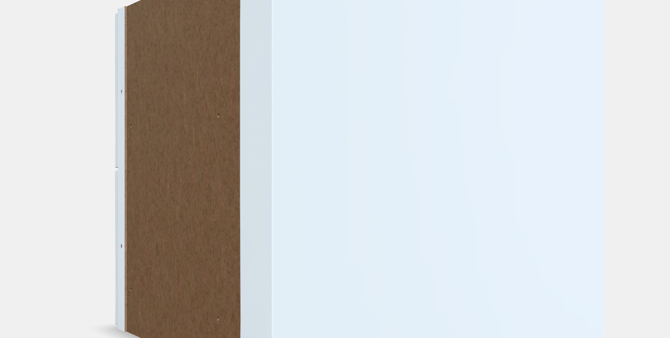 KALLAX Insert with 2 drawers Low-poly 3D model_6