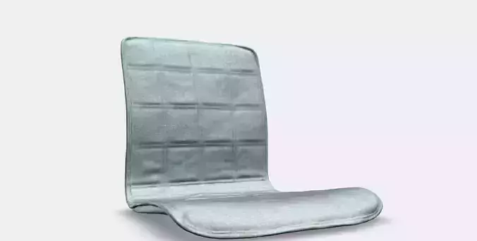 LAKTARE Chair cover 1 Low-poly 3D model