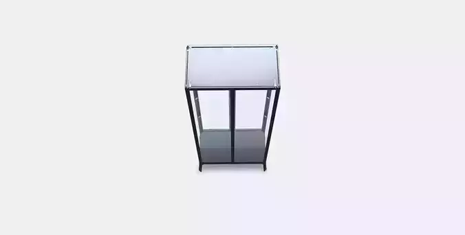 MILSBO Glass-door cabinet