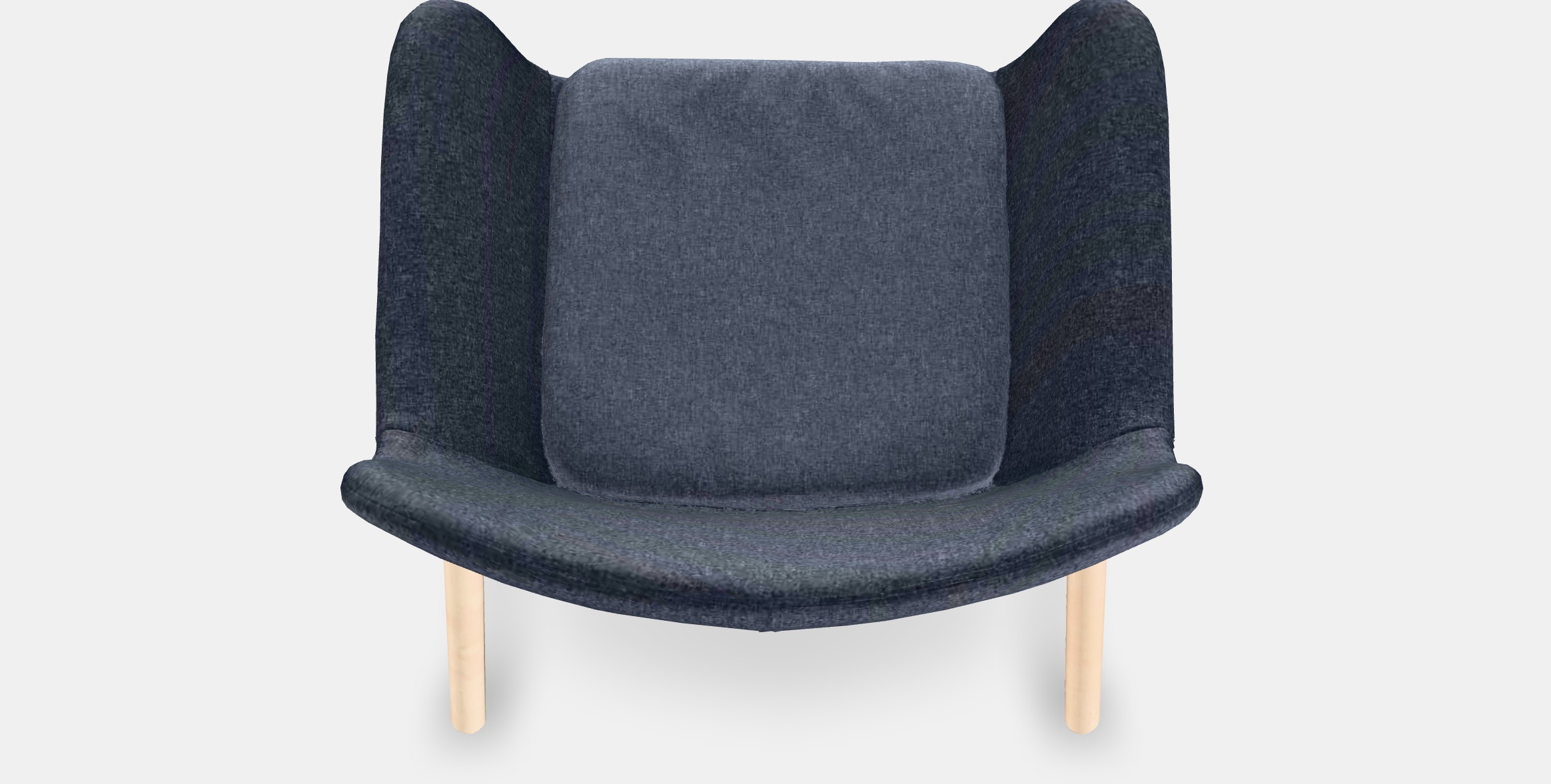 VEDBO Armchair 1 Low-poly 3D model_5