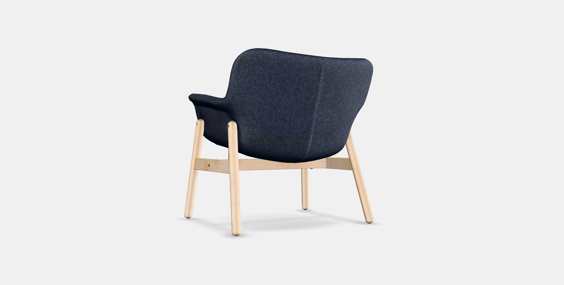 VEDBO Armchair 1 Low-poly 3D model_16