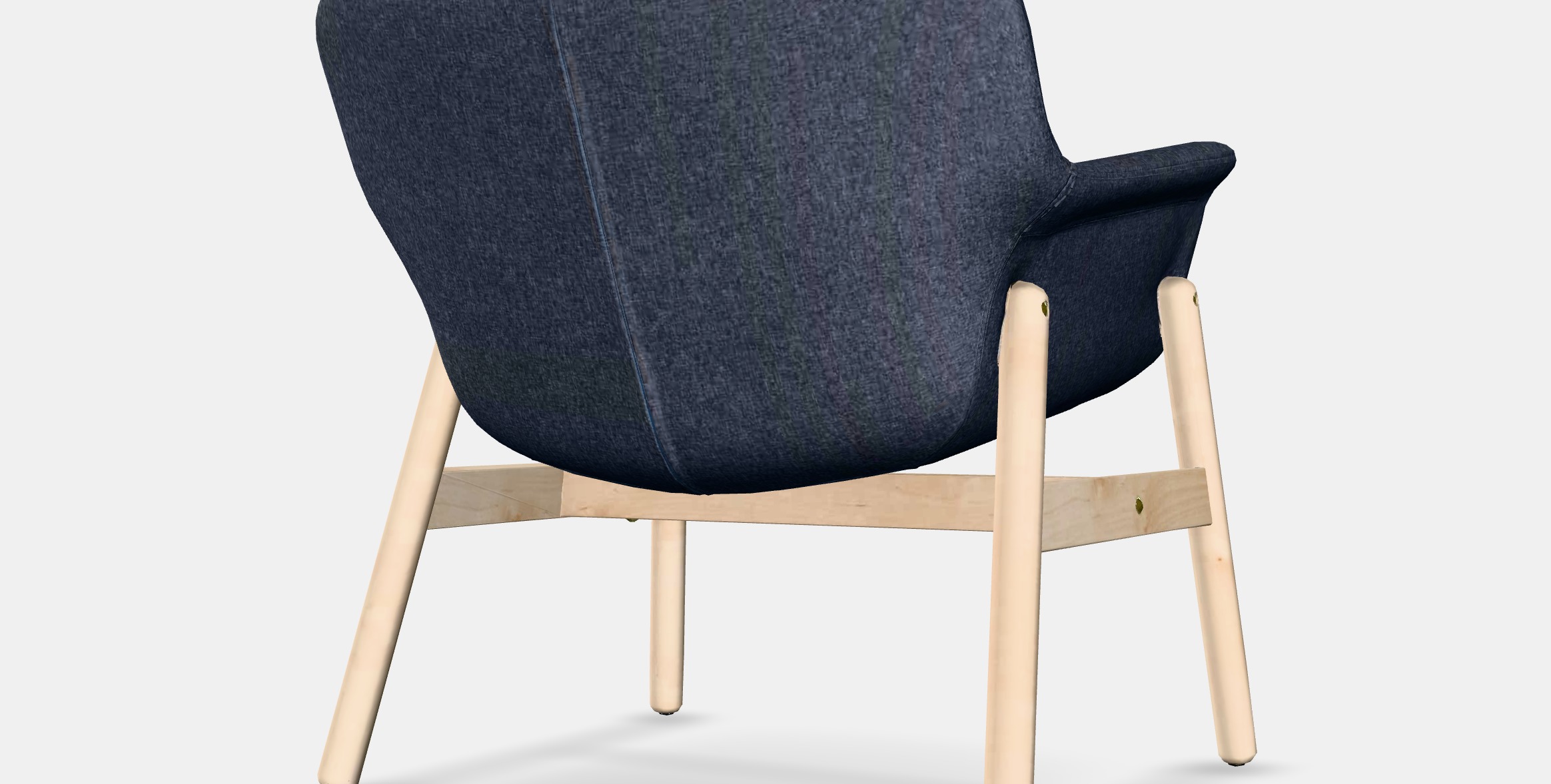 VEDBO Armchair 1 Low-poly 3D model_7