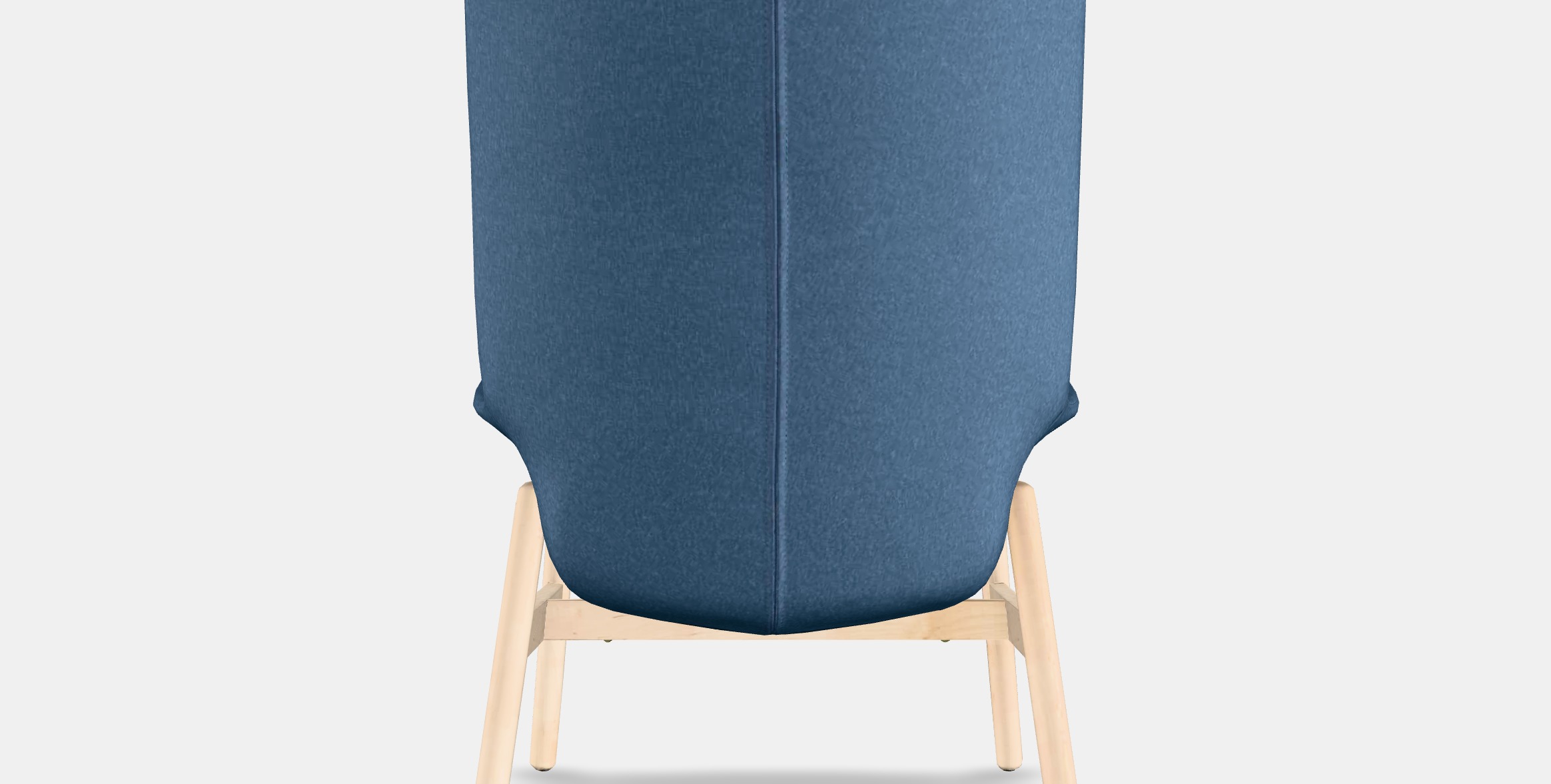 VEDBO High-back armchair 1 Low-poly 3D model_15