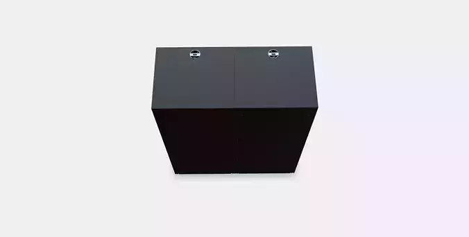 GALANT Storage combination with filing Low-poly 3D model