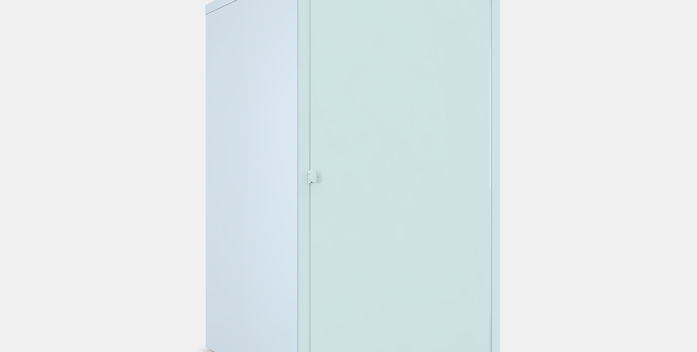 HALLAN Cabinet Low-poly 3D model_9