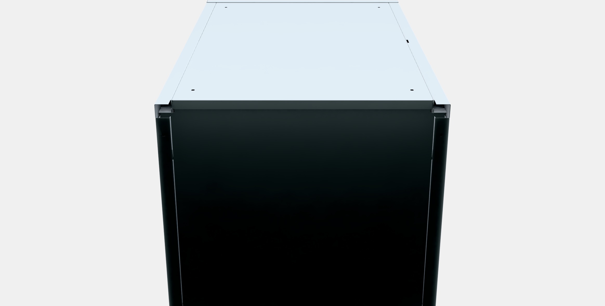 HALLAN Cabinet Low-poly 3D model_8