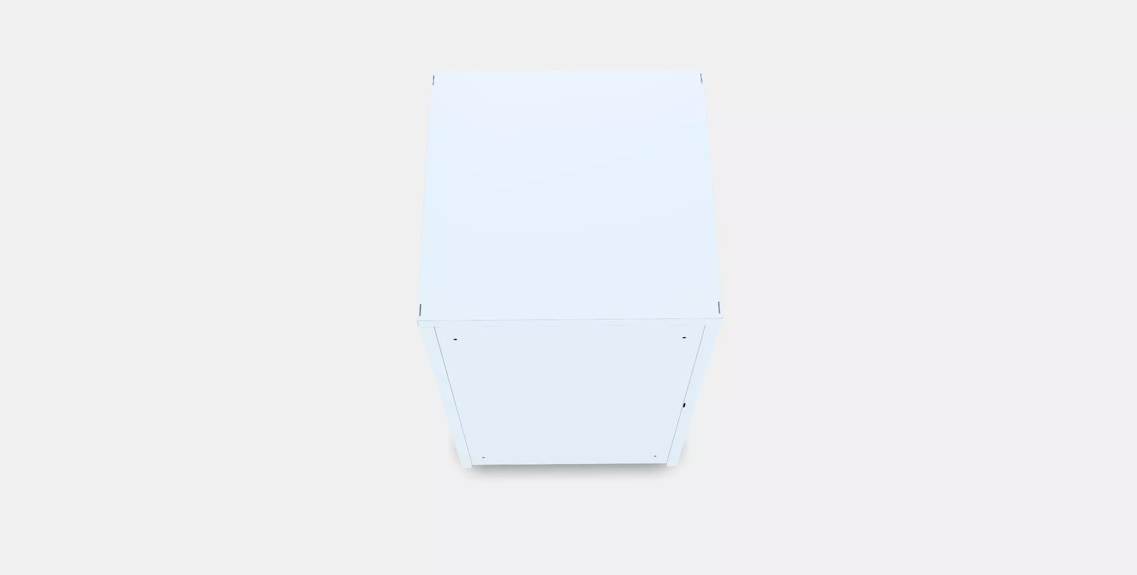 HALLAN Cabinet Low-poly 3D model_0