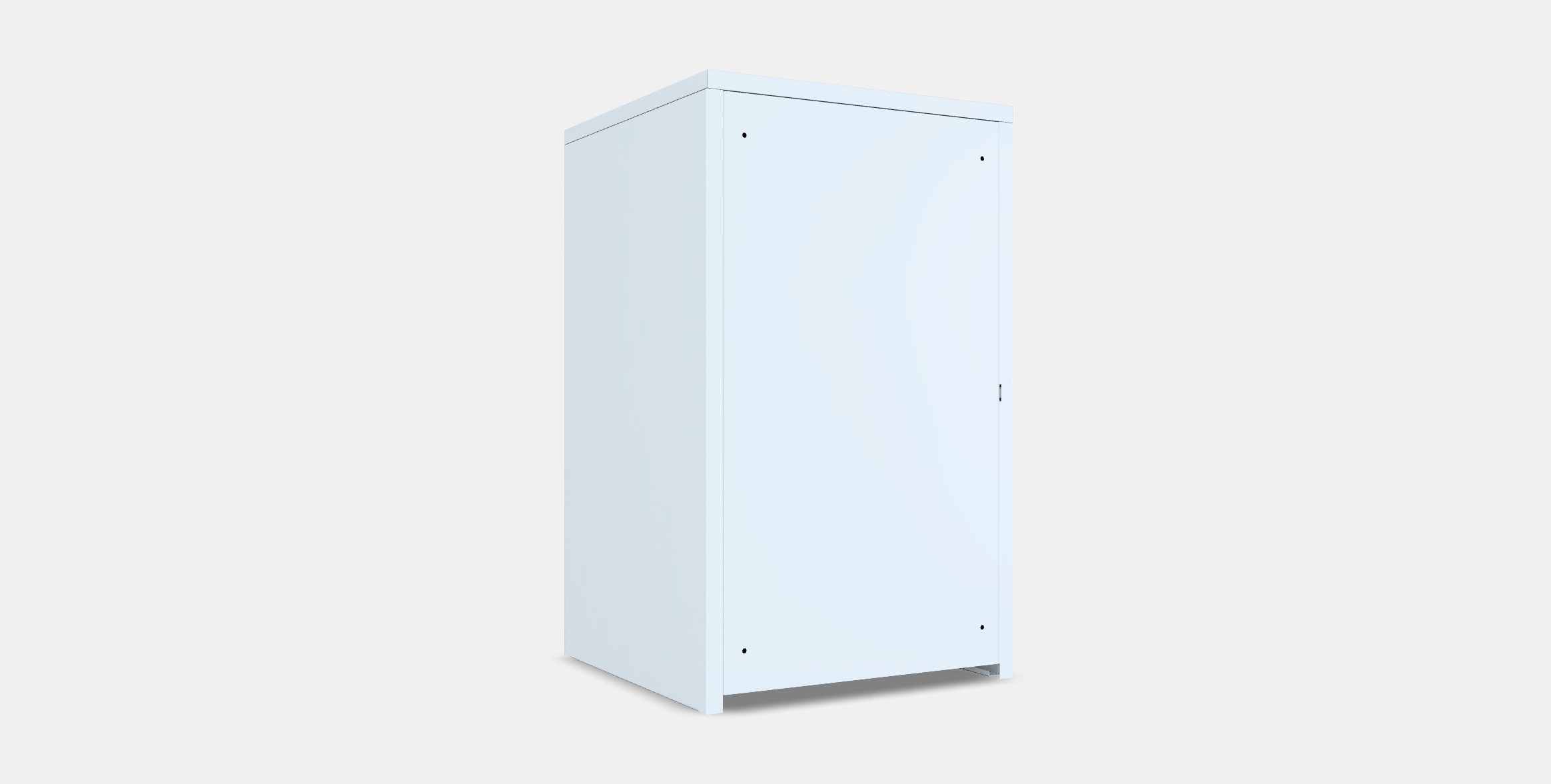 HALLAN Cabinet Low-poly 3D model_16
