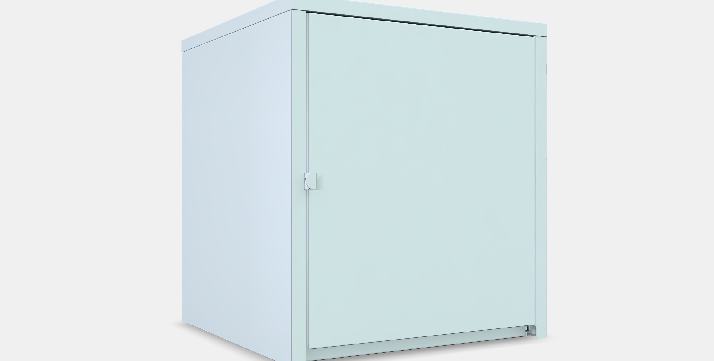HALLAN Cabinet 1 Low-poly 3D model_9