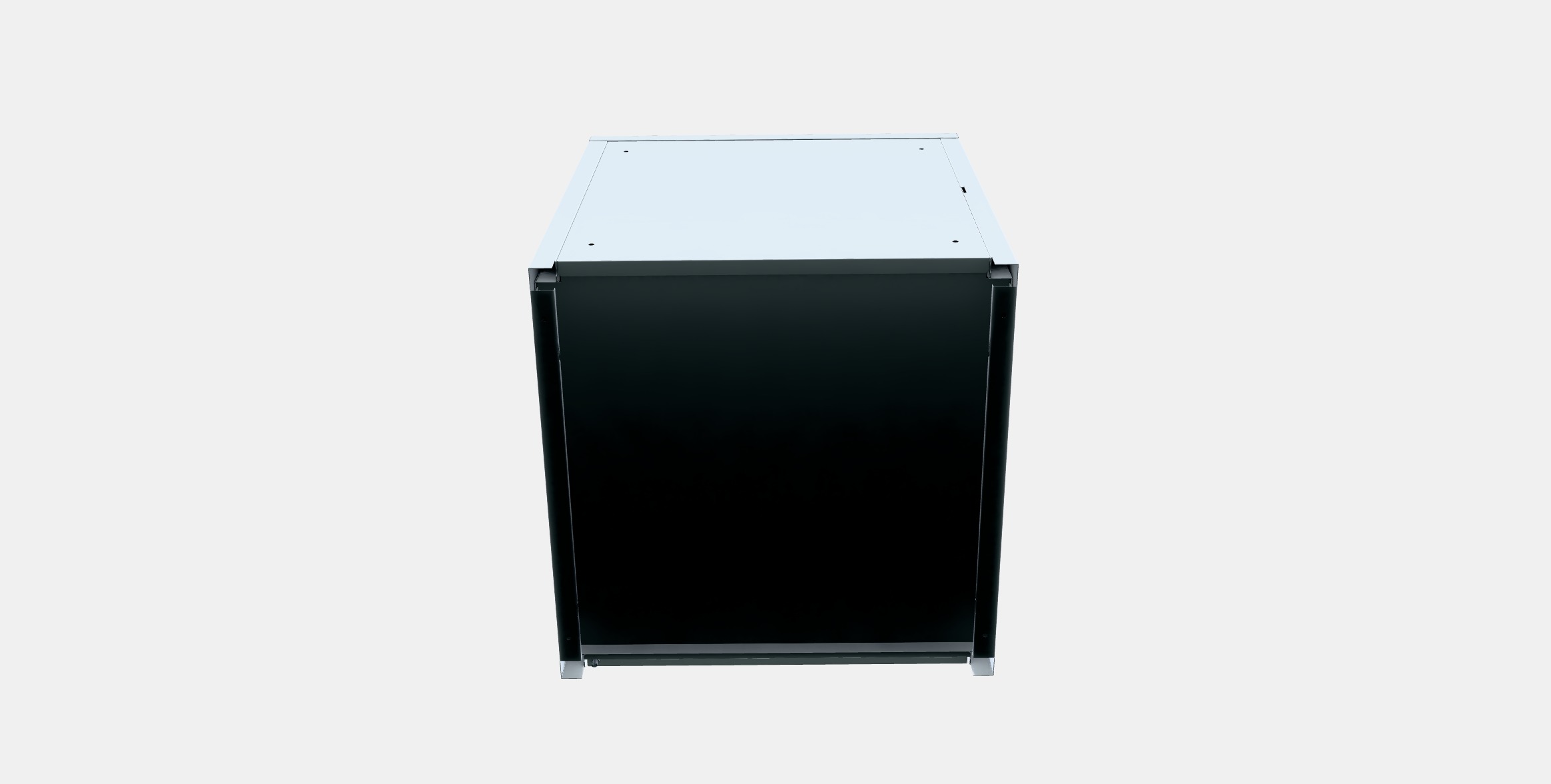 HALLAN Cabinet 1 Low-poly 3D model_7