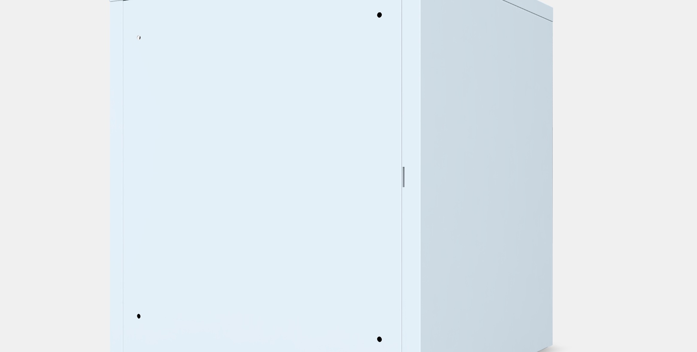 HALLAN Cabinet 1 Low-poly 3D model_6