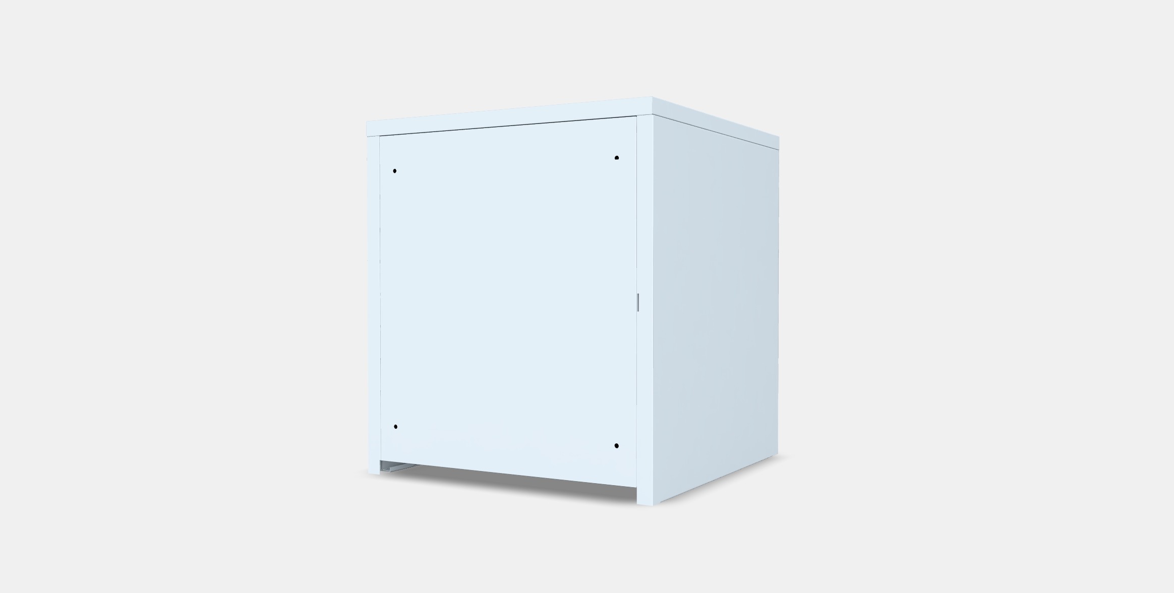 HALLAN Cabinet 1 Low-poly 3D model_5
