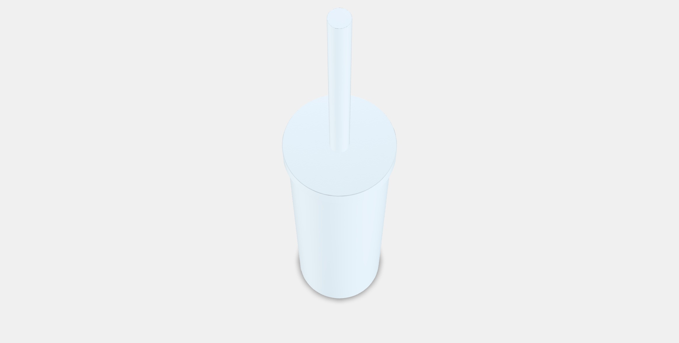 ENUDDEN Toilet brush Low-poly 3D model_3