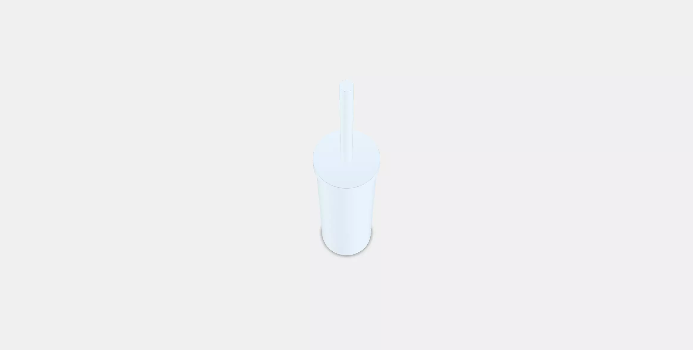 ENUDDEN Toilet brush Low-poly 3D model_0