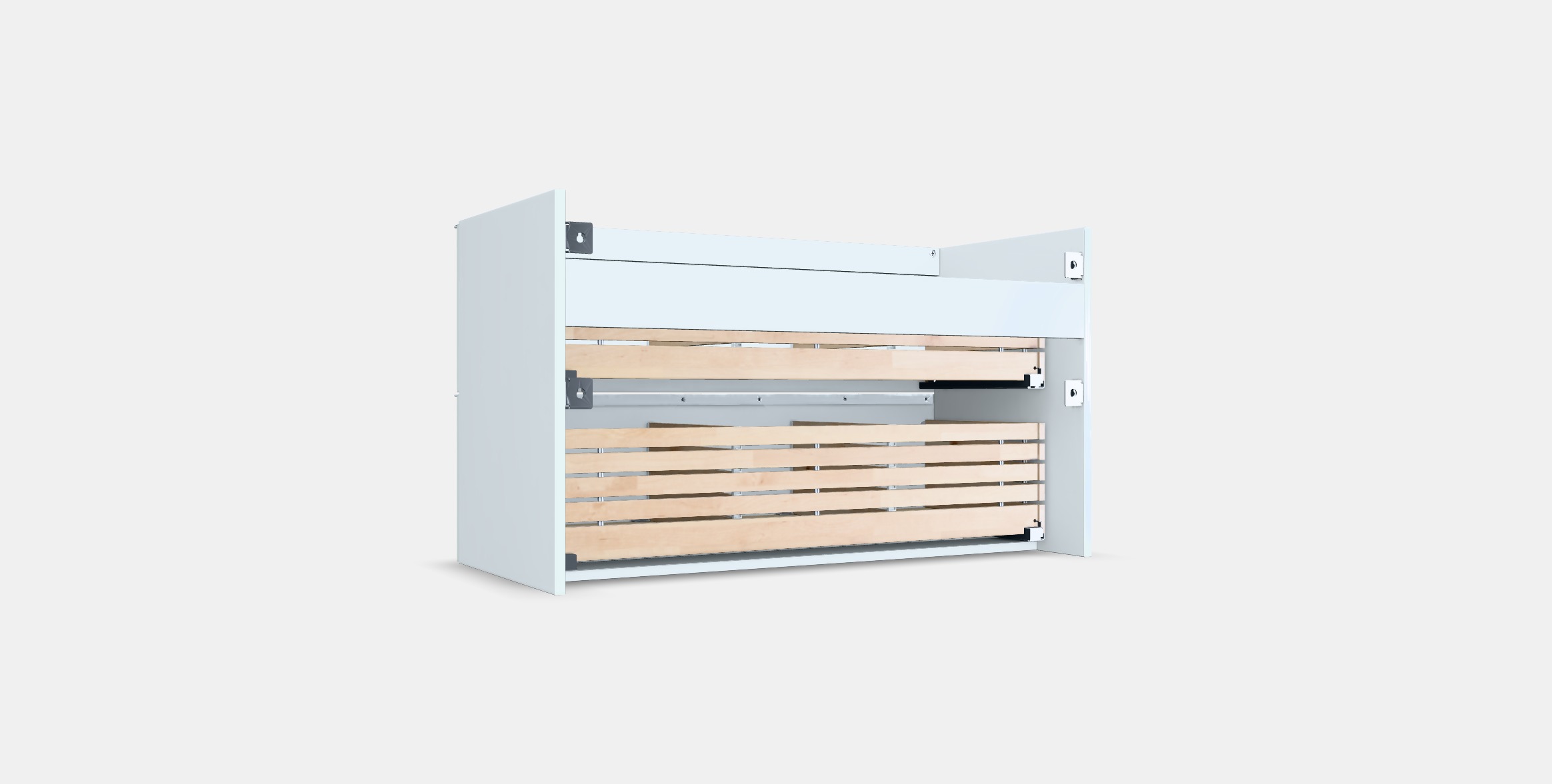 GODMORGON Wash-stand with 2 drawers 2 Low-poly 3D model_16