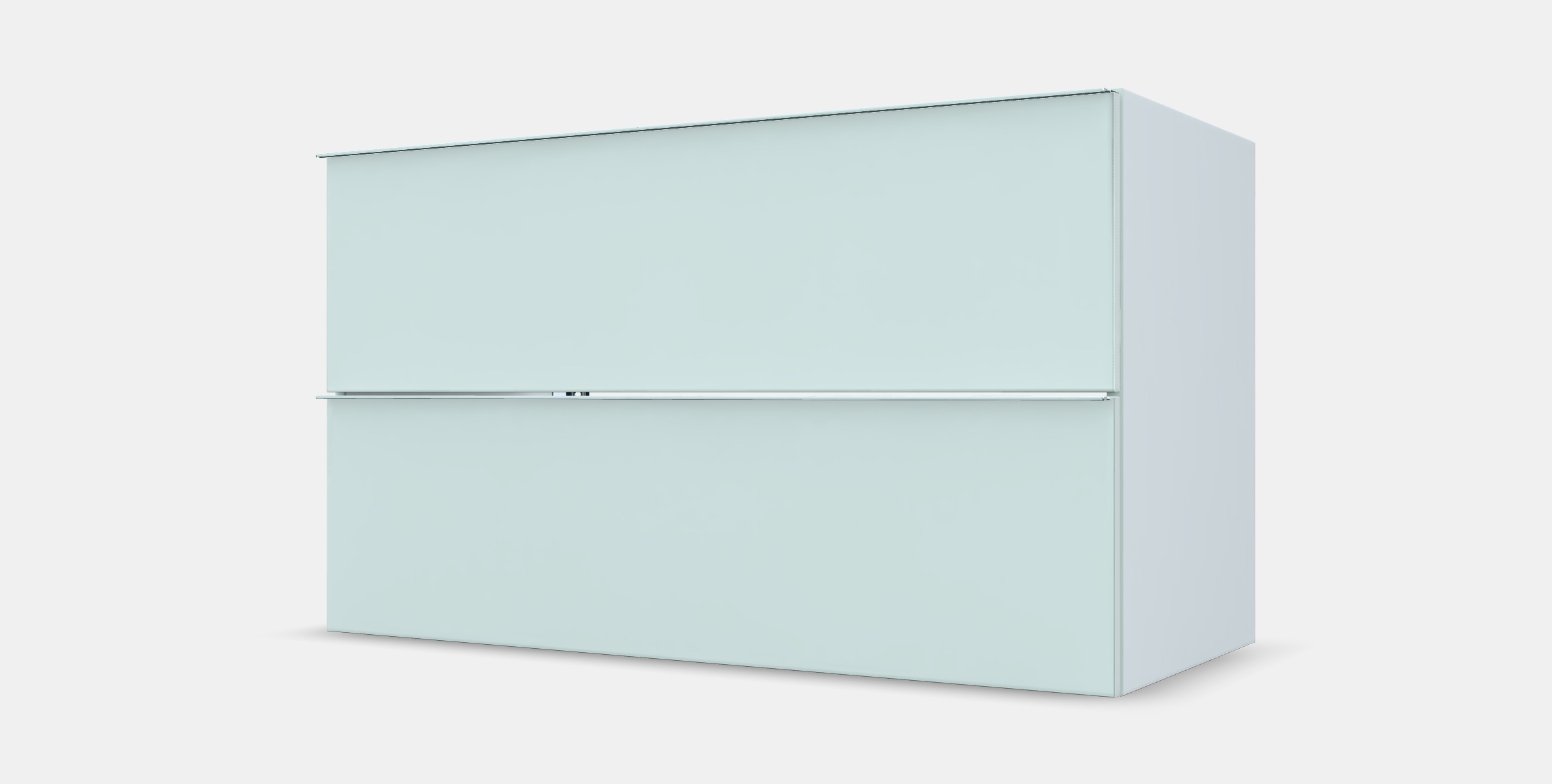 GODMORGON Wash-stand with 2 drawers 2 Low-poly 3D model_13