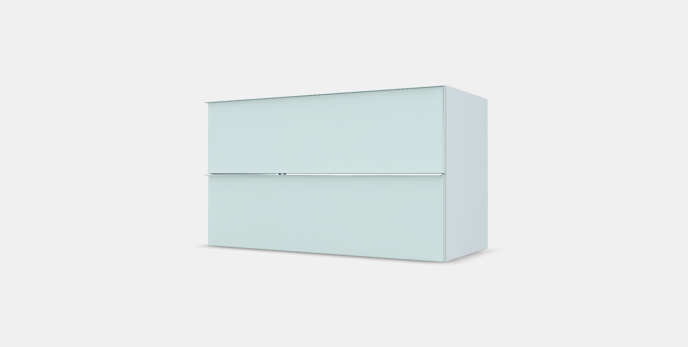 GODMORGON Wash-stand with 2 drawers 2 Low-poly 3D model_12