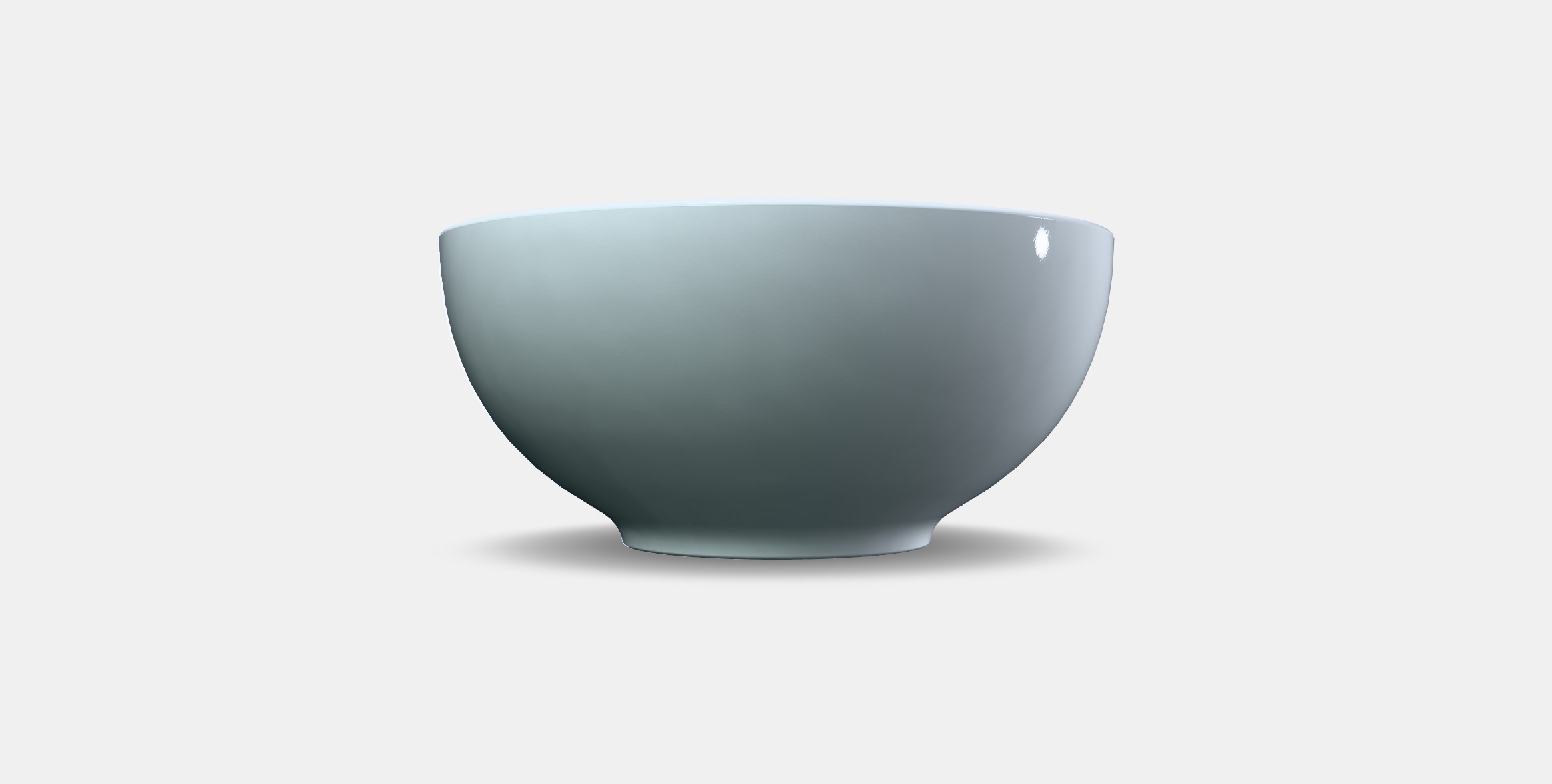 IKEA 365 Bowl Low-poly 3D model_11