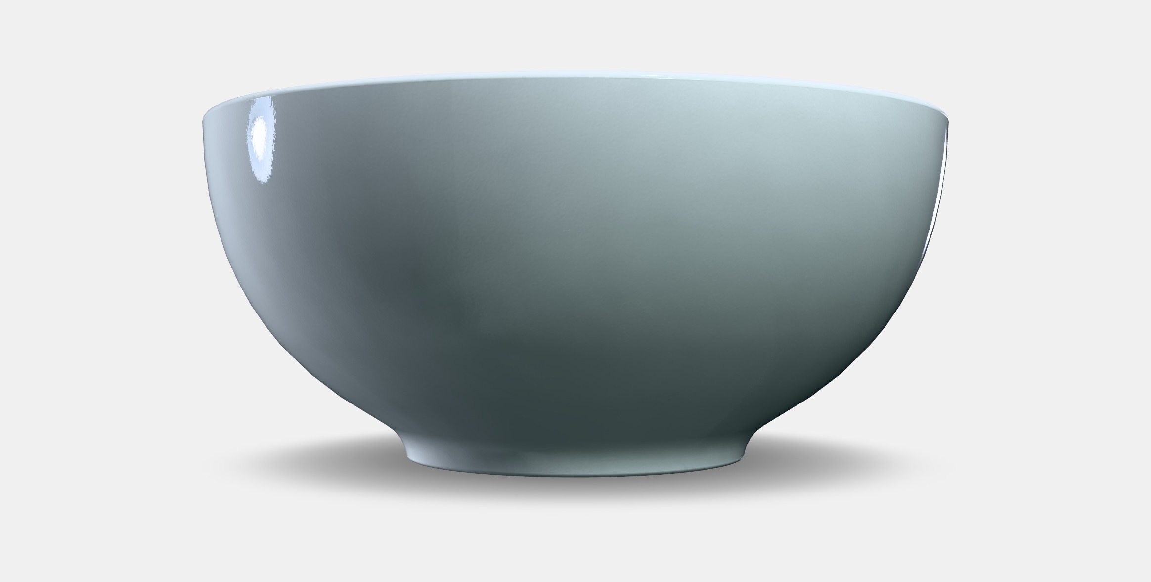 IKEA 365 Bowl Low-poly 3D model_8