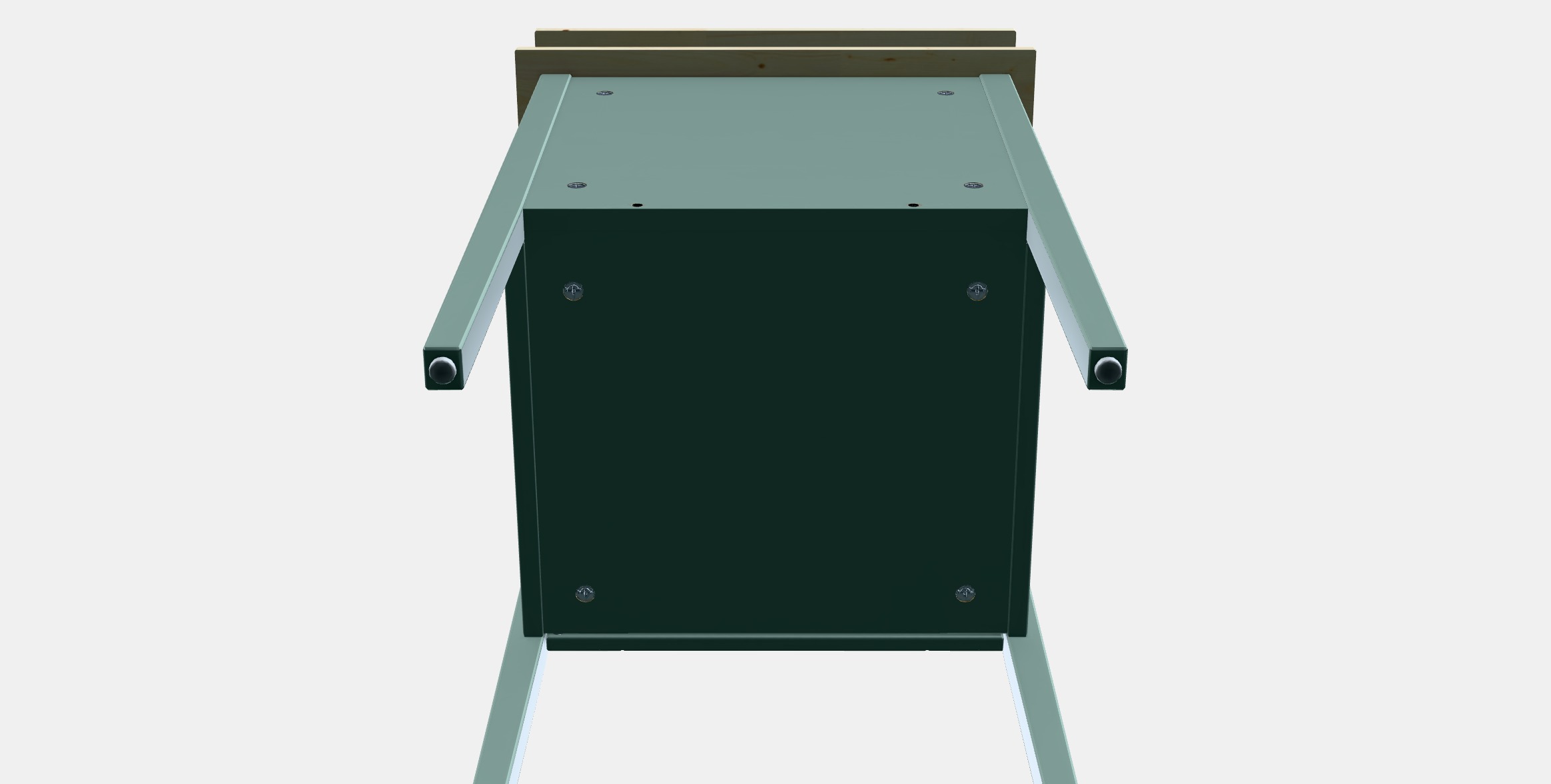 OLDERDALEN Bedside table Low-poly 3D model_8