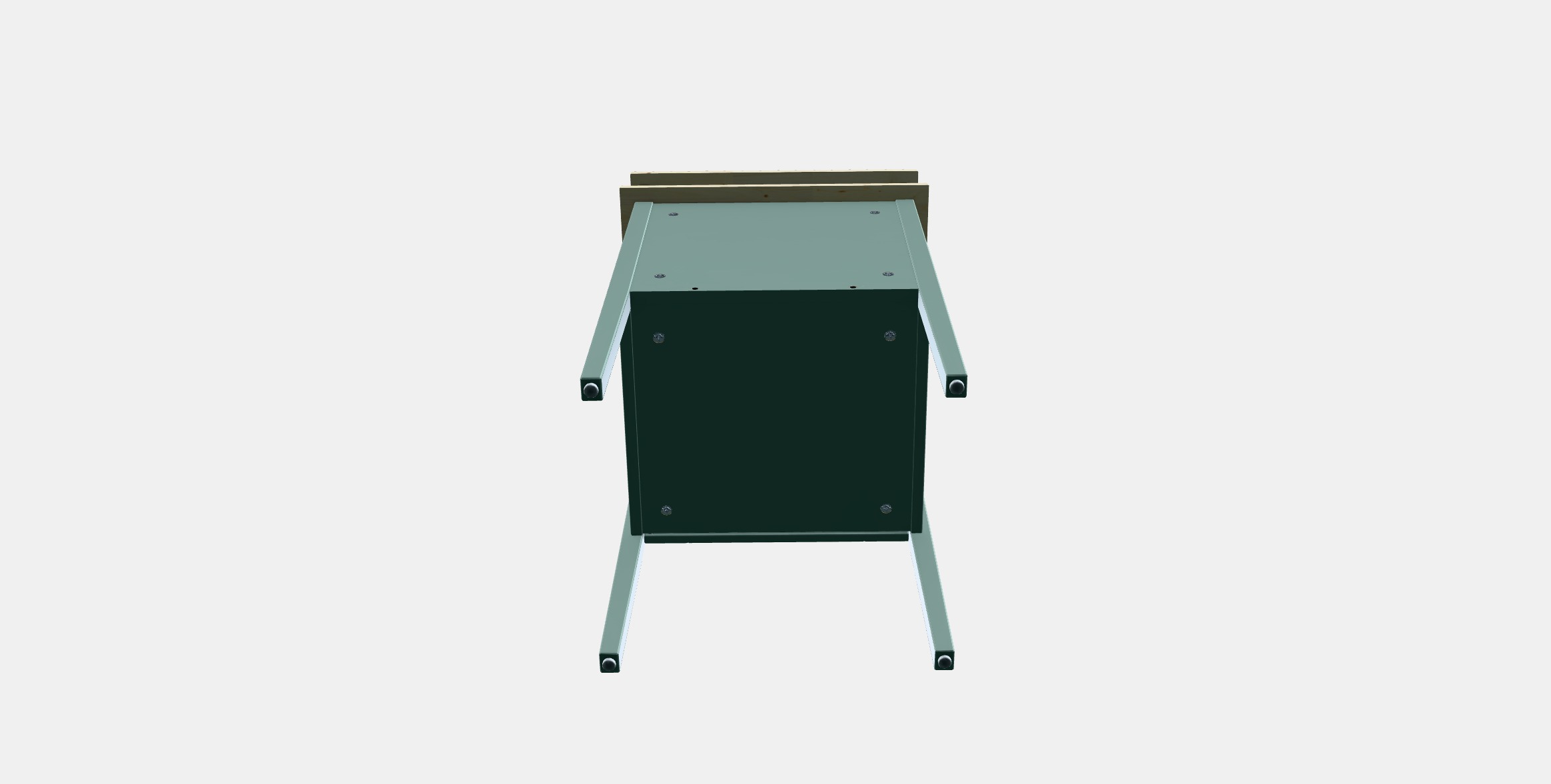 OLDERDALEN Bedside table Low-poly 3D model_7