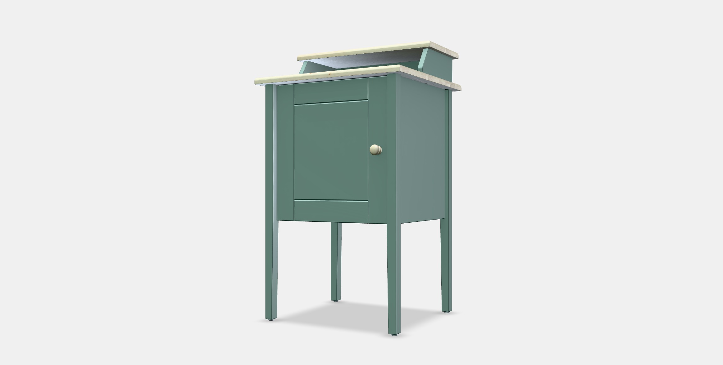 OLDERDALEN Bedside table Low-poly 3D model_12