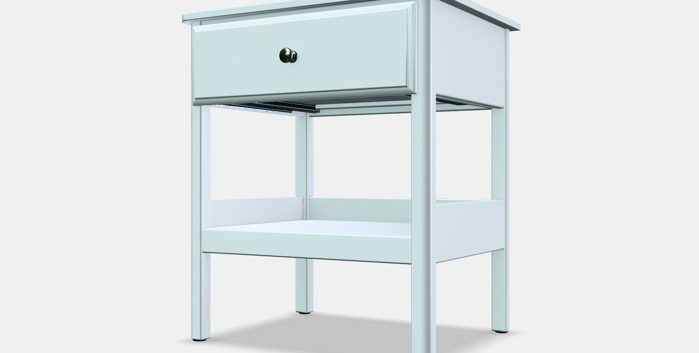 TYSSEDAL Bedside table Low-poly 3D model_13