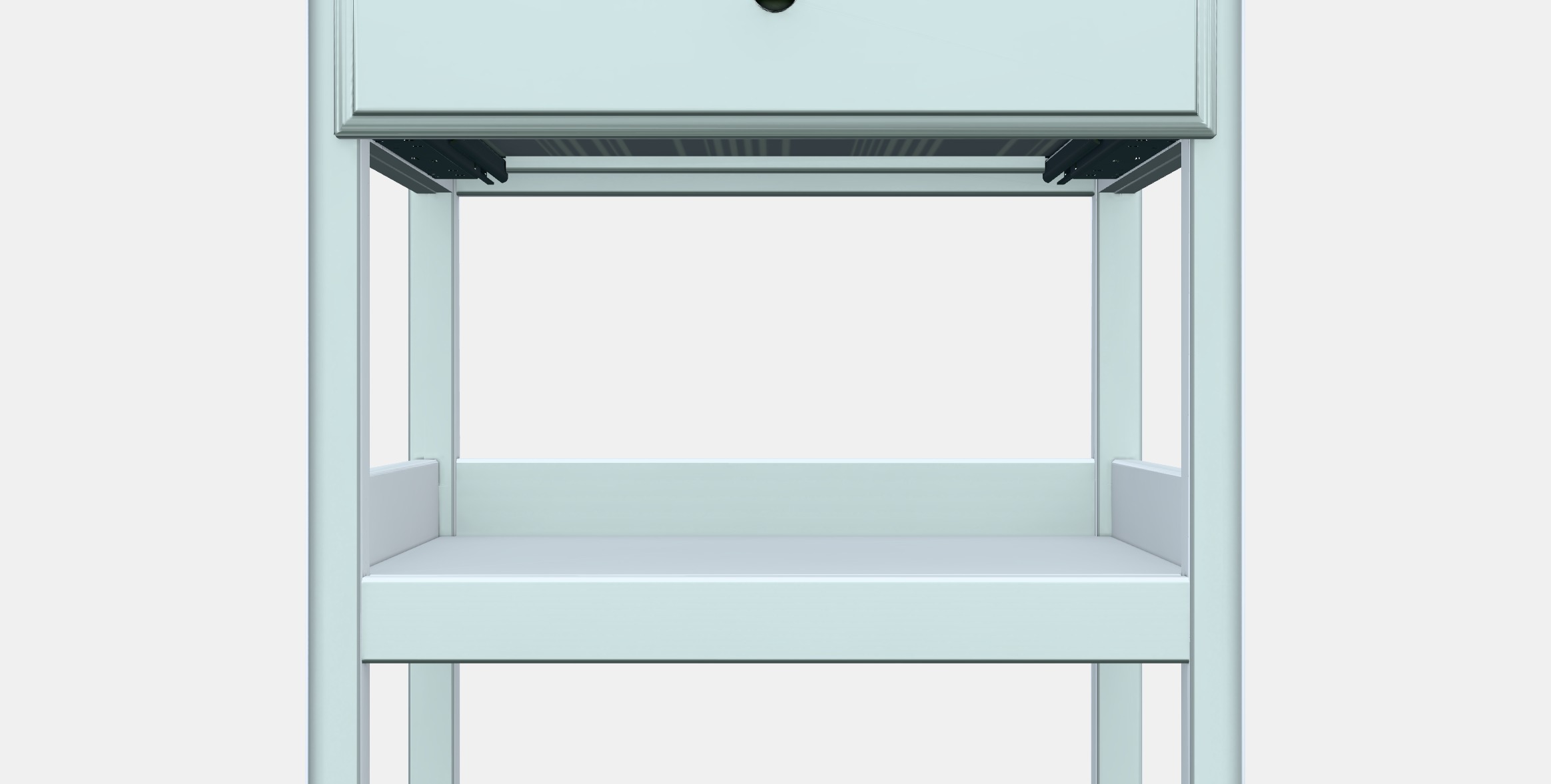 TYSSEDAL Bedside table Low-poly 3D model_11