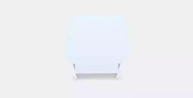 TYSSEDAL Bedside table Low-poly 3D model