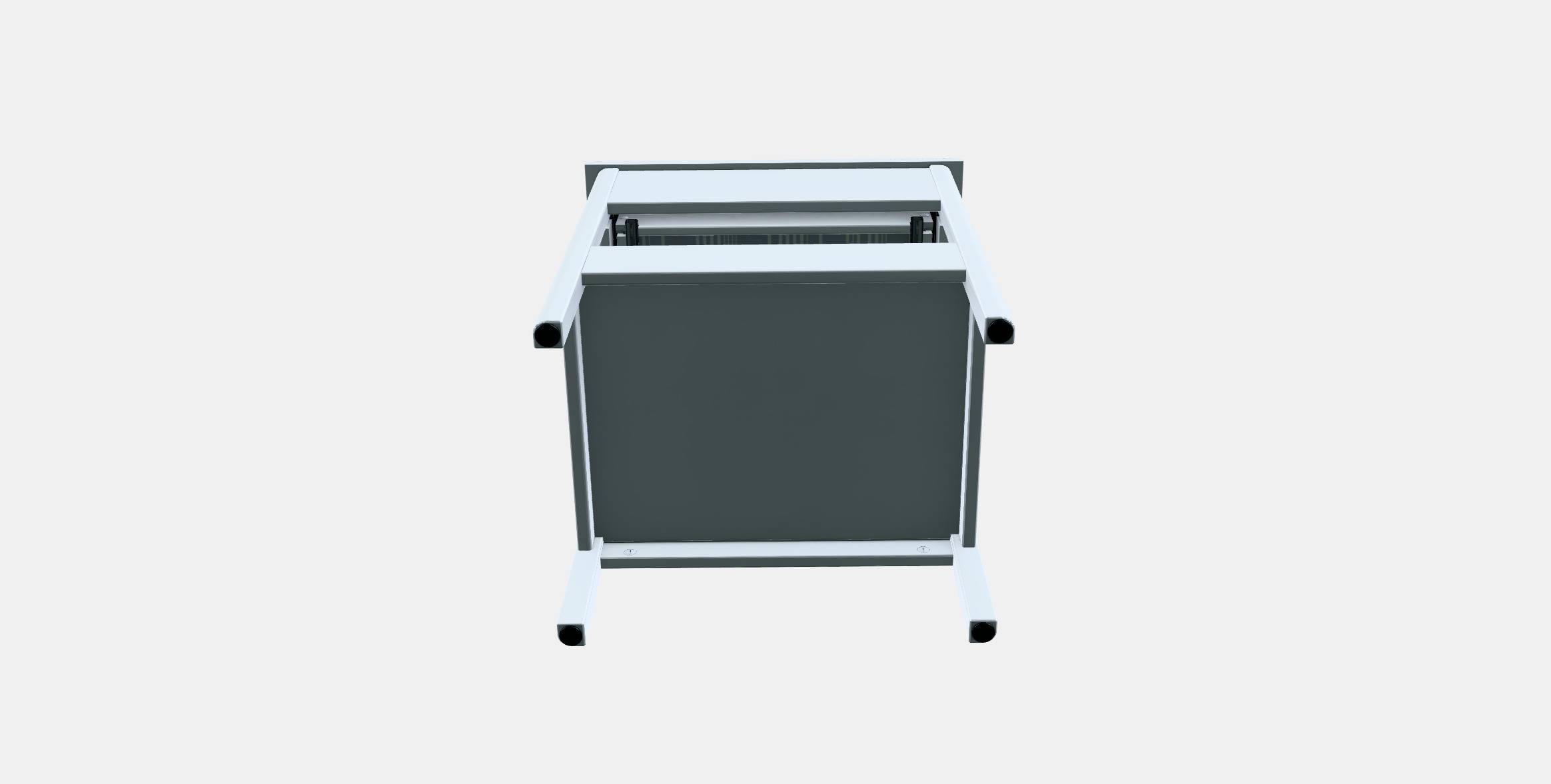 TYSSEDAL Bedside table Low-poly 3D model_7