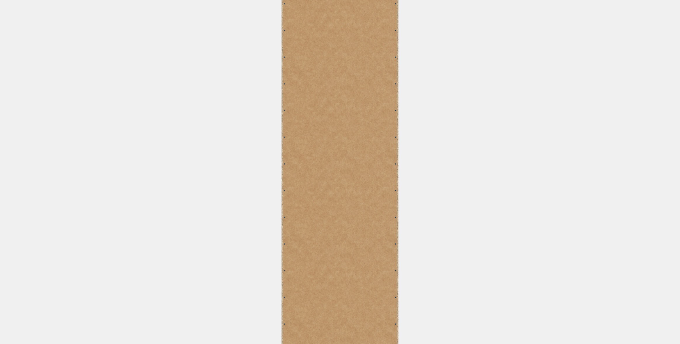 PAX Wardrobe frame 5 Low-poly 3D model_15