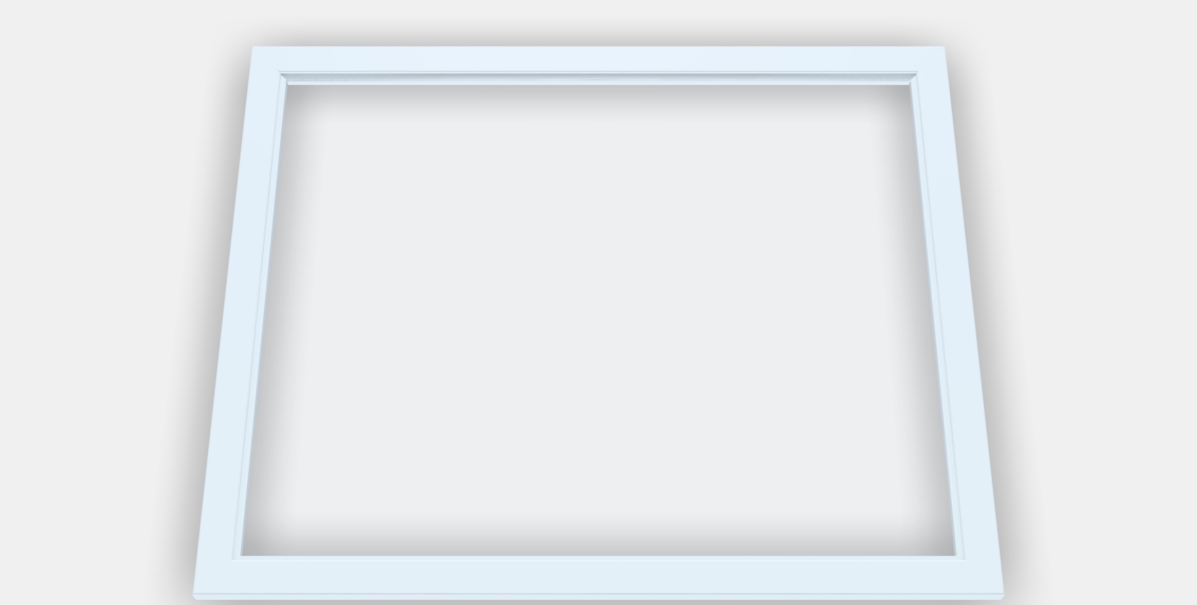 KOMPLEMENT Glass shelf Low-poly 3D model_4