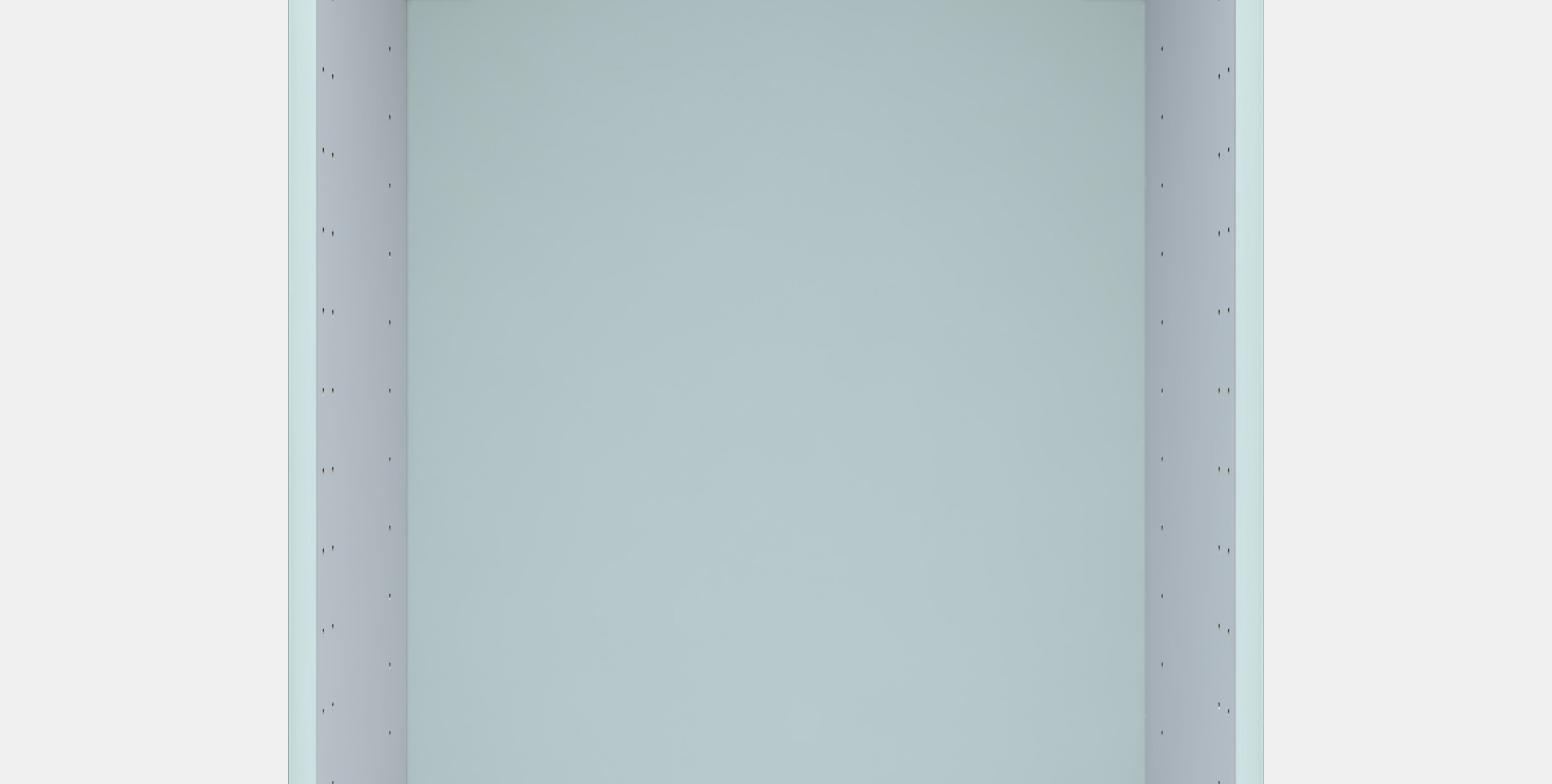 METOD Wall cabinet frame Low-poly 3D model_10