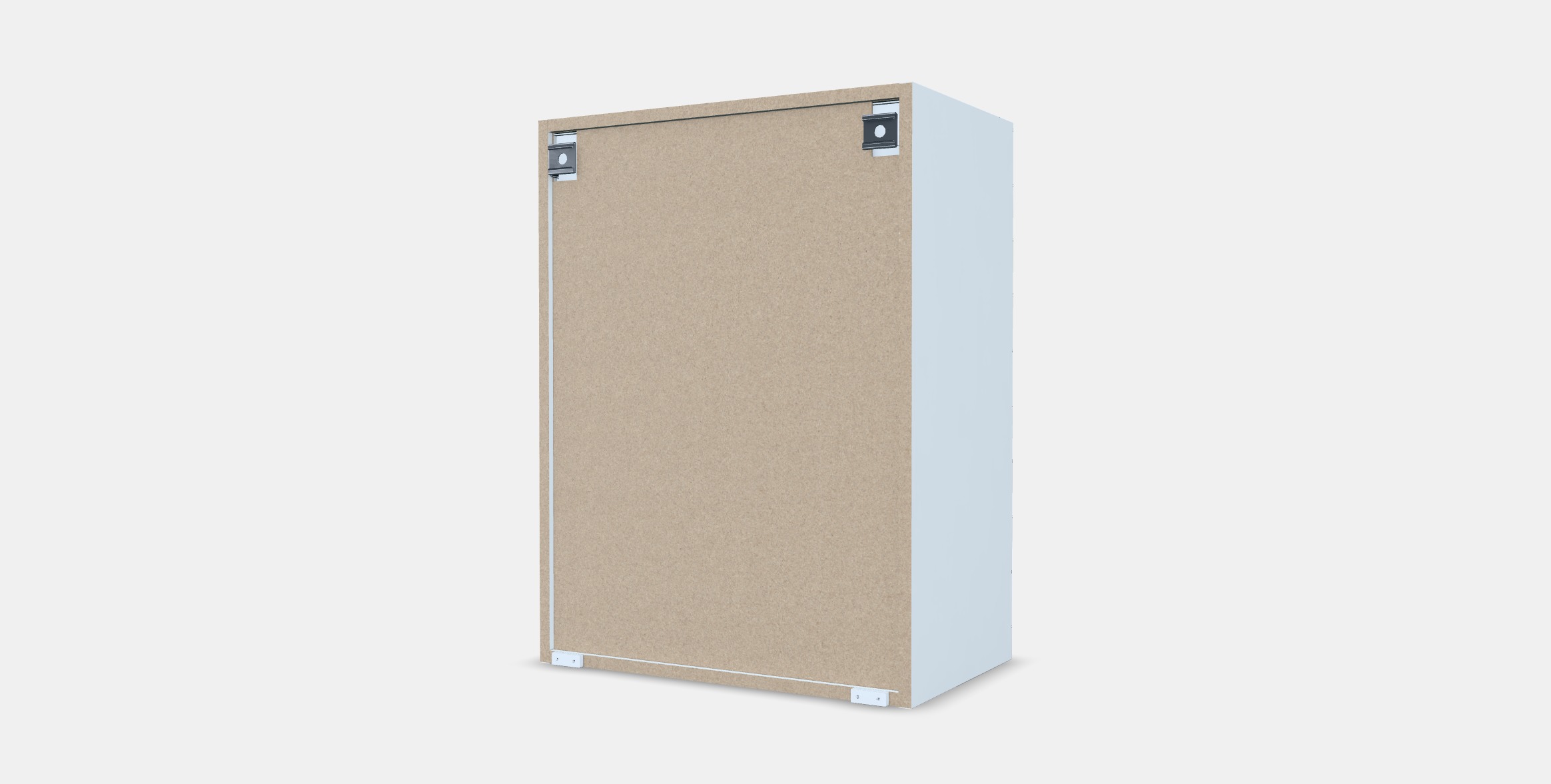 METOD Wall cabinet frame Low-poly 3D model_5