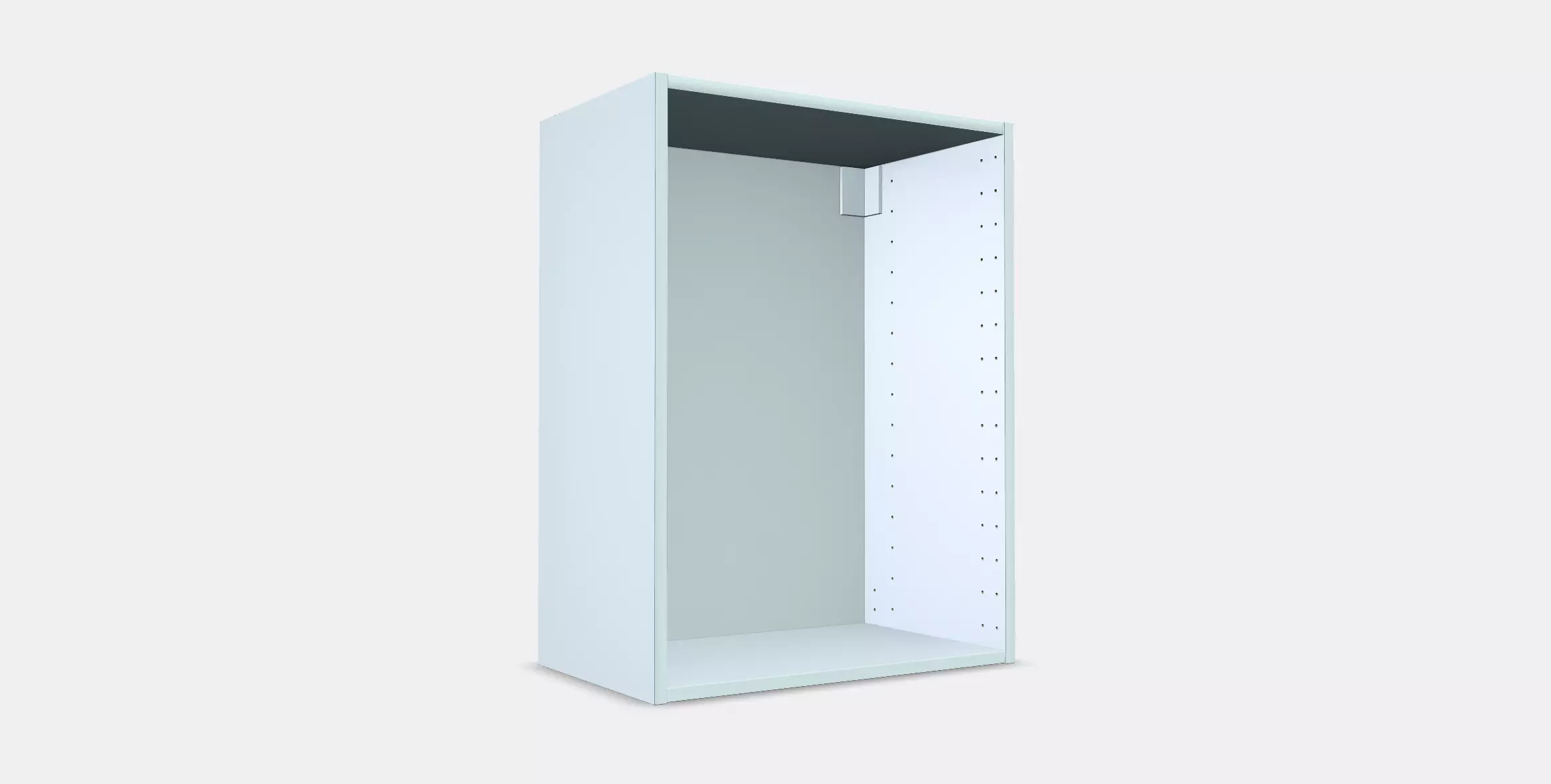 METOD Wall cabinet frame Low-poly 3D model_0