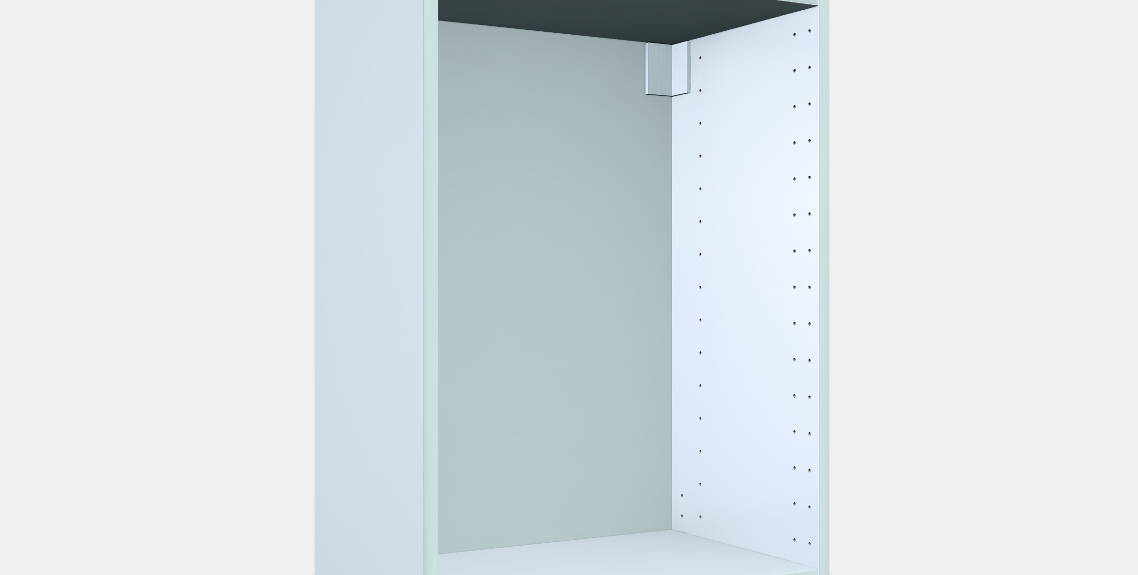 METOD Wall cabinet frame Low-poly 3D model_7