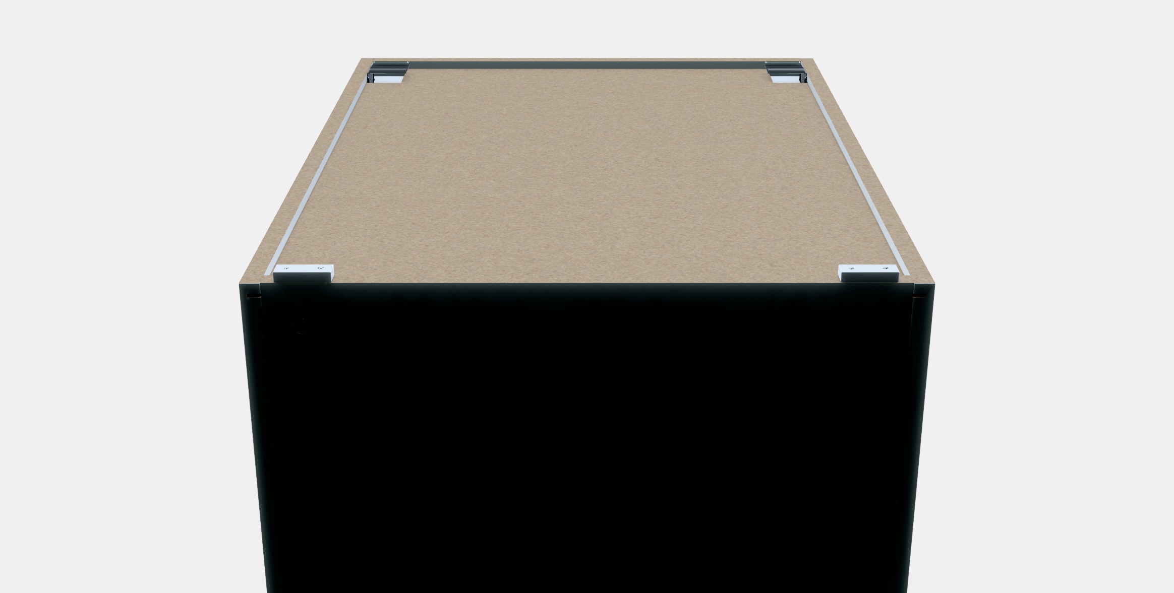 METOD Wall cabinet frame Low-poly 3D model_6