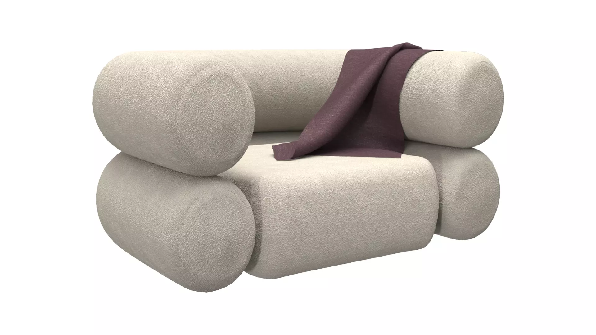 CloudNest Chair Free 3D model