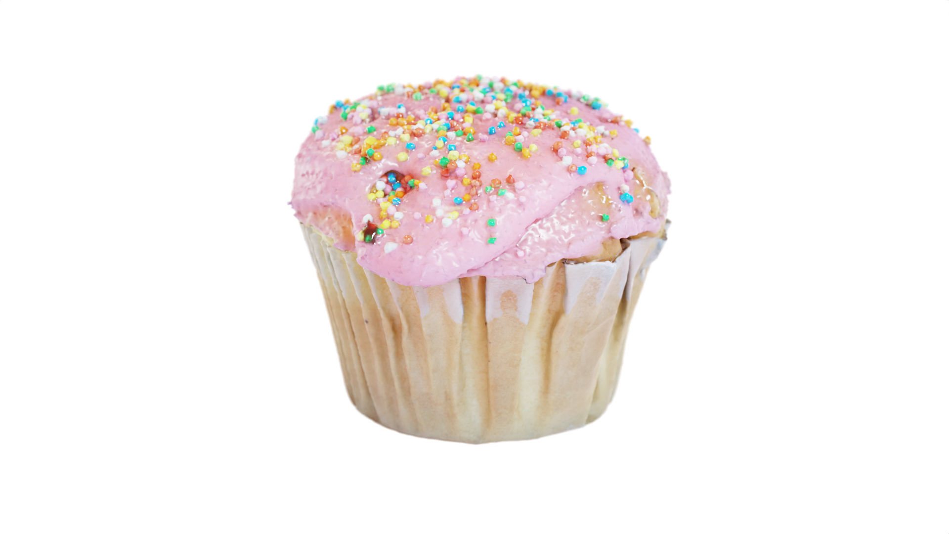 Cupcake 3D model_3