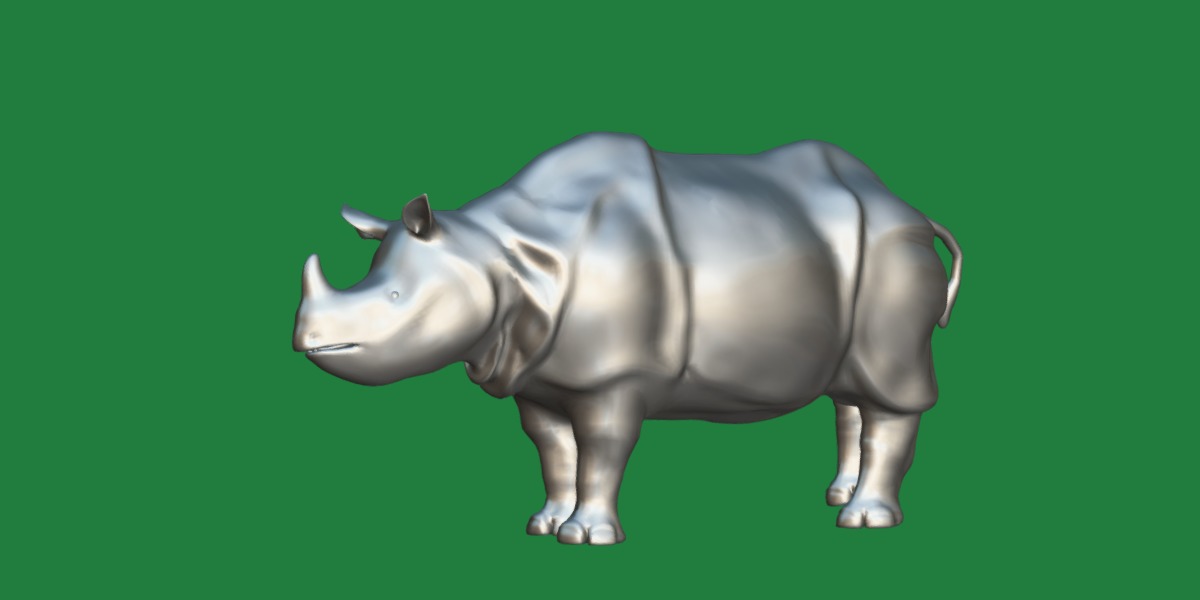 Indian Rhinoceros 3D model_12